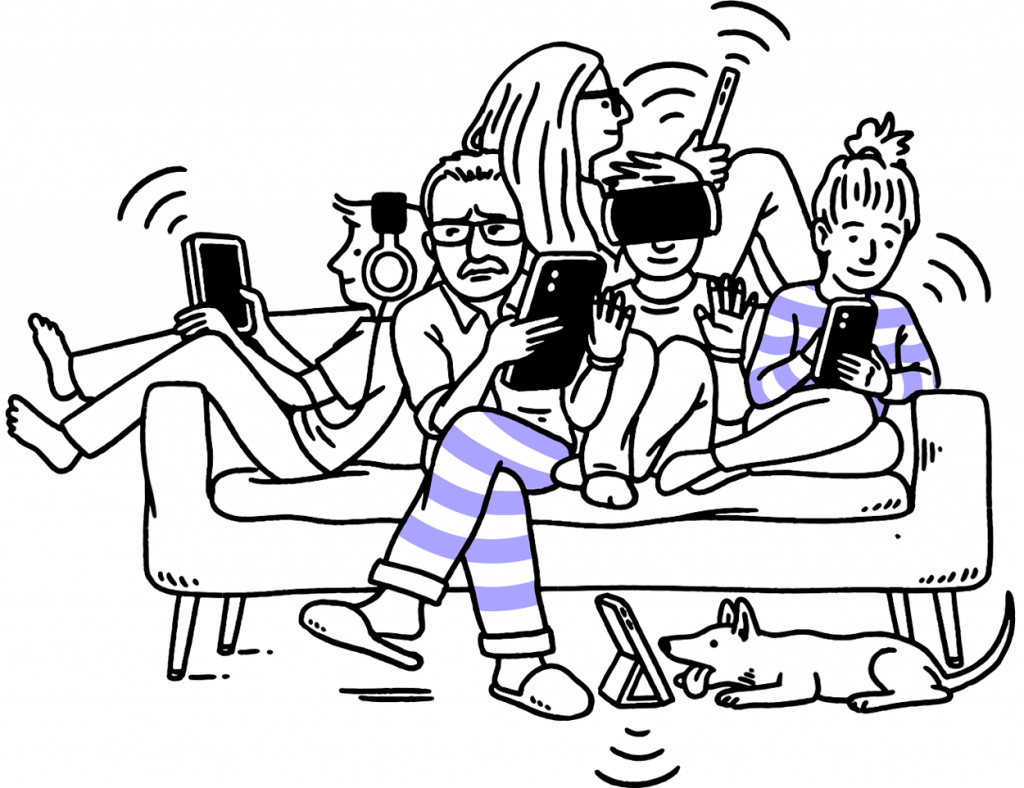 Use as many devices as you want with Fibre 900 broadband package