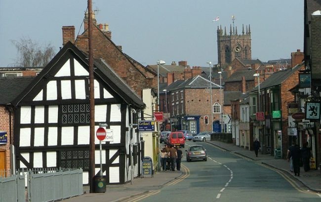 A street in Nantwich