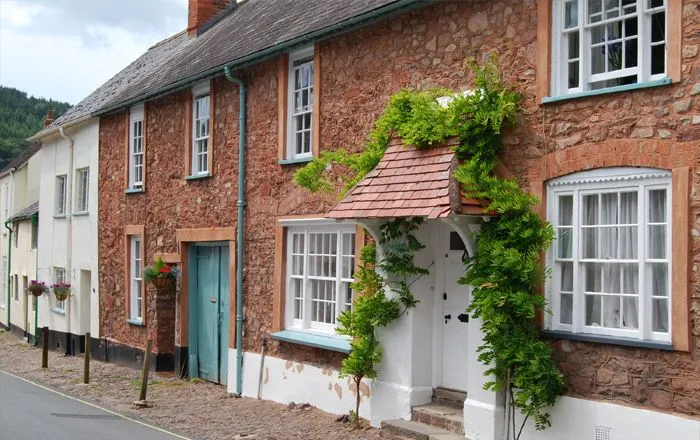 Cottages in Dunster