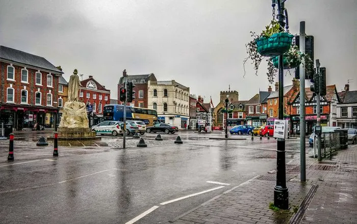 Wantage town centre